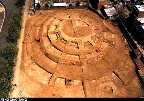 Chinese art, Archaeology, Archaeological sites
