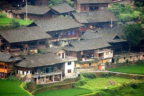 Chinese architecture, houses in China, Chinese houses