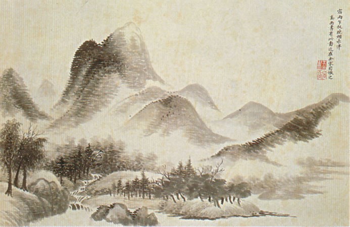 Album of Flowers and Landscapes, Leaf 8, Wang Hui (1632-1717)
