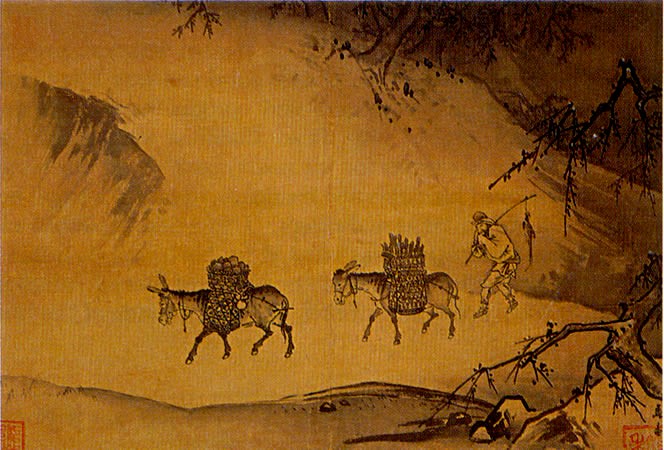 Anthology of Masterpieces, Leaf 6, Ma Yuan, Sung dynasty