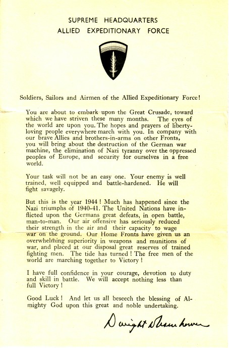 Eisenhower letter