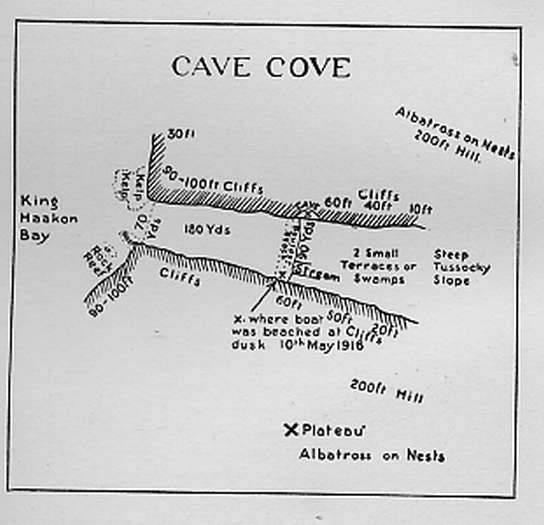 Sketch of Cave Cove