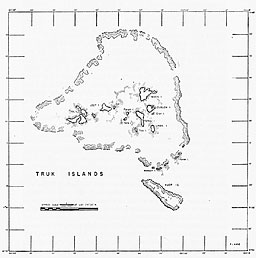 Map: Truk Islands