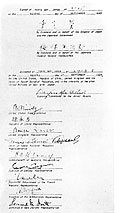Instrument of Surrender: Signatures