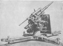 Figure 60.--8.8 cm Flak 36 (88-mm antiaircraft gun) in firing position