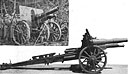 Figure 224. Two views of model 4 (1915) 150-mm howitzer