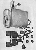 Figure 283. Japanese binoculars, filters, and carrying case