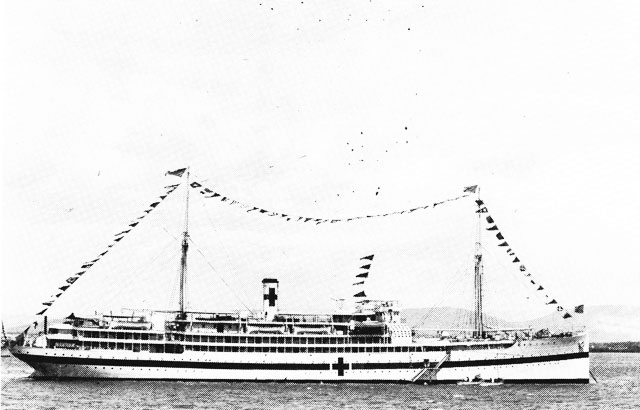 USS RELIEF (AH-1) at Guantanamo Bay, 1922