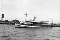 Photo # NH 41609: U. S. Navy ferry boat San Felipe in the 1920s or 1930s.