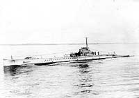 Photo # NH 41806:  USS S-5 underway in 1920