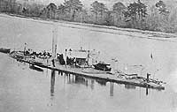 Photo # NH 55204:  USS Casco on the James River, Virginia, in 1865