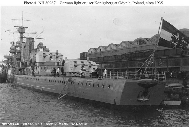 world of warships - konigsberg tier 5 german cruiser