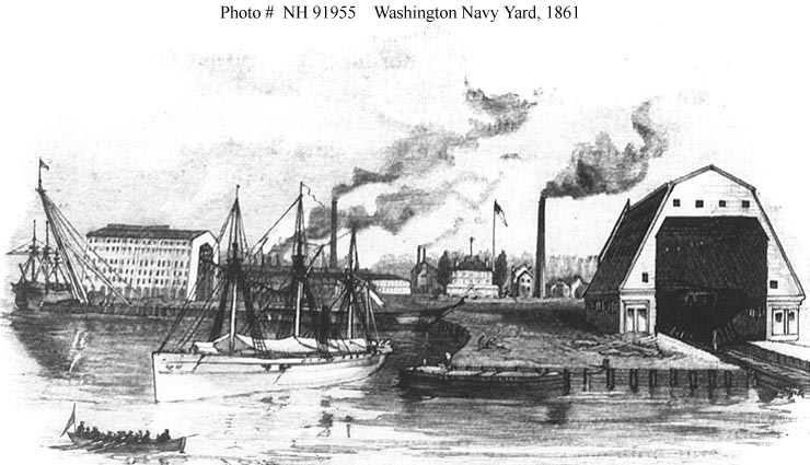 washington navy yard civil war