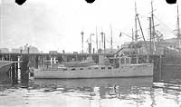 Photo # NH 94469:  USS Doris B. IV (SP-625) in port, circa 1917-1918