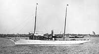 Photo # NH 102260:  Yacht Thetis, prior to World War I. She was USS Thetis in 1917-1920
