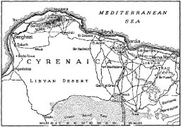 Map: Cyrenaica