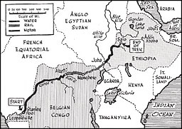 Map of the Ethiopian Expedition