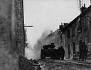 Infntry and tank enter Falaise