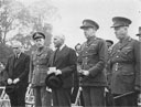 Cabinet Ministers at Army Headquarters