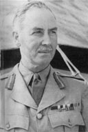 Lieut.-General Alan Cunningham, General Officer Commanding, East Africa Force during its spectacular advance through Italian Somaliland aiid Abyssinia to liquidate the Italian East African Empire during 1940-1.
