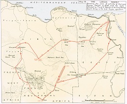 The Libyan desert