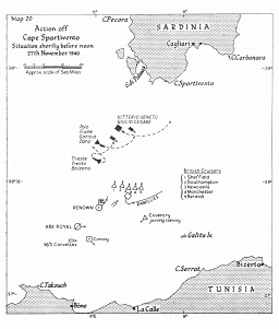 Action off Cape Spartivento, 27th November 1940