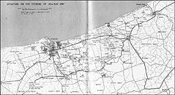 Situation on the evening of 30th May 1940
