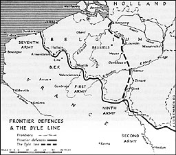 Frontier defences & the Dyle Line