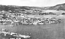 Namsos town and harbour, looking inland towards Grong