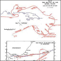 Map 12. The Battle of the River Plate