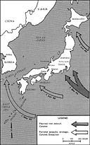Map 4. Planned assaults for Coronet and Coronet Deception.