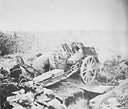 Figure 19. German 75mm infantry gun firing on target near Warsaw