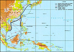 Plate No. 103, Enemy Shipping Routes Destroyed during the Philippine Campaign