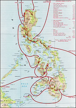 Plate No. 2: The Japanese Invasion of the Philippines and the Forces Employed