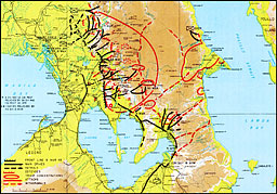 Plate No. 81, Assault Eastward from Manila, 8 March-28 March 1945