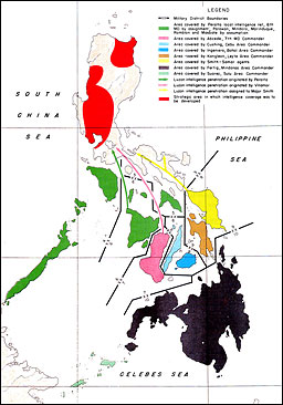 Plate No. 88, General Philippine Intelligence Coverage, 1943-1945