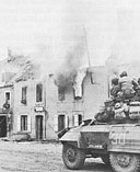 Troops Rolling Through Canisy