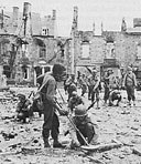 Engineers Clearing Mines in Lessay