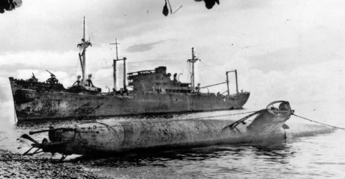 A TWO-MAN JAPANESE SUBMARINE