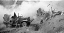 Firing the 4.5-inch Navy barrage rocket