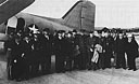 MEMBERS OF THE PERMANENT JOINT BOARD ARRIVING IN NEWFOUNDLAND, September 1942