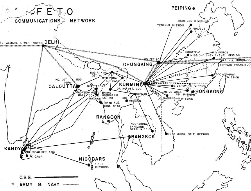 Map: FETO Communications Network