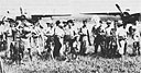 Filipino guerrillas at Malaban Airstrip, Mindanao