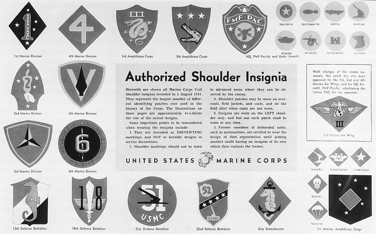 marines patches
