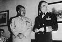 MajGen Leslie Groves, US Army, and Admiral Turner