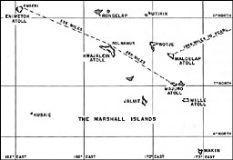 Map: The Marshall Islands