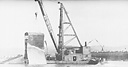 Bow of Pittsburgh--towed in--cut up and restored to the ship