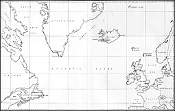 Map: The North Atlantic Area