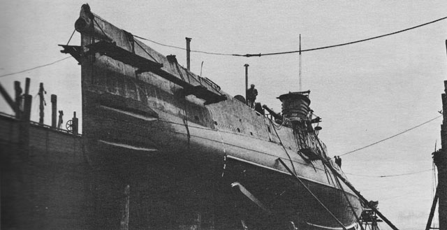 S-39 in drydock