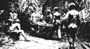 Figure 73.--Collecting the wounded.